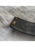 CC Skye 100% Patent Leather Black Silver Leather Belt One size - photo 5