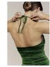 Reformation Solid Green Cocktail Dress Size XS - photo 3
