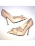 No. 21 100% Calf Leather Pink Heels Size 6 1/2 - photo 6