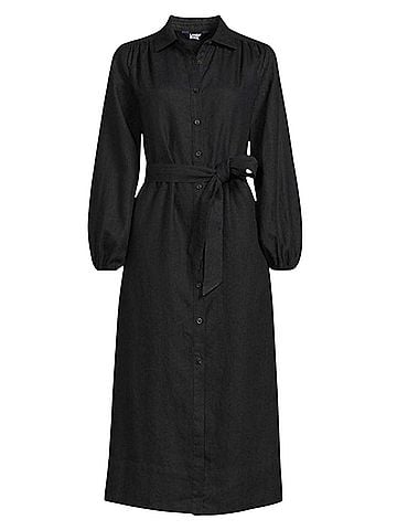 Lands' End Linen Casual Dress (view 1)