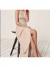 Reformation Solid Tan Cocktail Dress Size 4 - photo 4