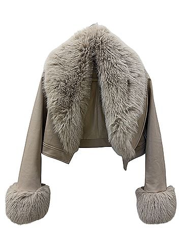 Azalea Wang Faux Leather Jacket (view 1)
