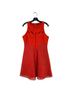 River Island 100% Polyester Solid Red Cocktail Dress Size 14 - photo 4