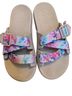 Chaco Tie-dye Pink Green Sandals Size 8 - photo 1