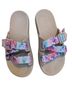 Chaco Tie-dye Pink Green Sandals Size 8 - photo 8