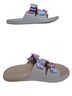 Chaco Tie-dye Pink Green Sandals Size 8 - photo 5