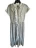 Topshop 100% Polyester White Cocktail Dress Size 4 - photo 1