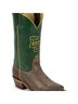 Nocona Boots 100% Leather Green Brown Boots Size 9 1/2 - photo 3