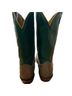 Nocona Boots 100% Leather Green Brown Boots Size 9 1/2 - photo 9