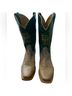 Nocona Boots 100% Leather Green Brown Boots Size 9 1/2 - photo 10