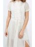 Topshop 100% Polyester White Cocktail Dress Size 4 - photo 8