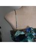Hutch 100% Polyester Animal Print Leopard Print Blue Teal Green Casual Dress Size 0 - photo 9