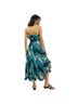 Hutch 100% Polyester Animal Print Leopard Print Blue Teal Green Casual Dress Size 0 - photo 10