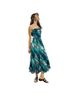 Hutch 100% Polyester Animal Print Leopard Print Blue Teal Green Casual Dress Size 0 - photo 4