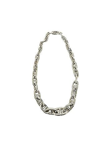 Hermès HERMES Chaine d'Ancre Crescendo Necklace, Margiela Era, Sterling Silver 925 Chain Accessory, 04539 (view 1)