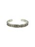 Tiffany & Co. 100% Sterling Silver Silver Toned TIFFANY&Co. Tiffany Atlas Bangle, Sterling Silver 925 Bracelet, Accessory, 234-2 One size - photo 1
