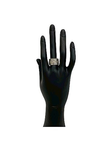 Tiffany & Co. TIFFANY&Co. Tiffany Wide Atlas Ring, Sterling Silver 925, Accessory, Silver, Item Number 21828 (view 2)