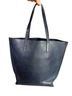 Mimi 100% Leather Blue Leather Tote One size - photo 1