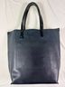 Mimi 100% Leather Blue Leather Tote One size - photo 5