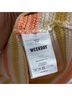 Weekday Stripes Yellow Orange Tank Top Size L - photo 5