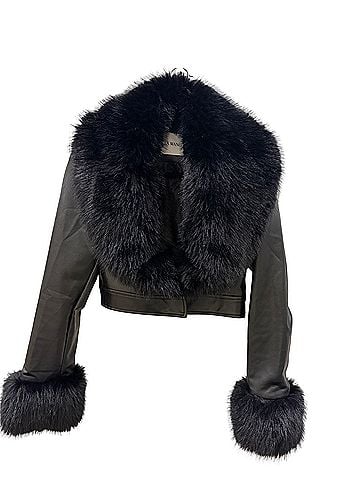 Azalea Wang Faux Fur Jacket (view 1)