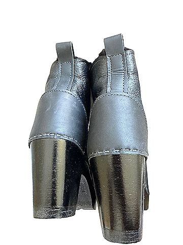 No.6 Store Pull On Shearling Clog Bootie Ankle Boots (view 2)