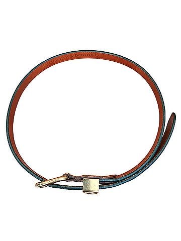 Dooney & Bourke Forest Green All-Weather Leather Belt (view 2)