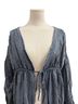 Blue Velvet Blue Button-Down Shirt Size L - photo 3