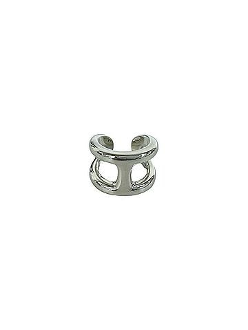 Hermès HERMES Osmos GM Ring, Sterling Silver 925, Accessory, Item No. 35501 (view 1)
