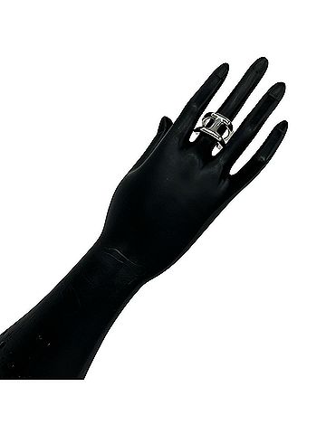 Hermès HERMES Osmos GM Ring, Sterling Silver 925, Accessory, Item No. 35501 (view 2)