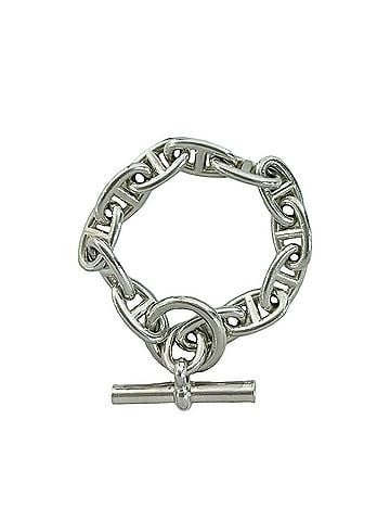Hermès HERMES Chaine d'Ancre TGM 12-link bracelet, Margiela era, 925 sterling silver, accessory, item number 27337 (view 1)