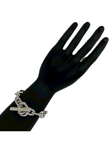 Hermès HERMES Chaine d'Ancre TGM 12-link bracelet, Margiela era, 925 sterling silver, accessory, item number 27337 (view 2)