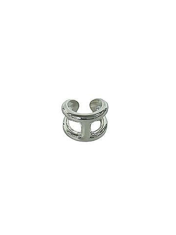 Hermès HERMES Osmo's GM Ring, Sterling Silver 925, Men's and Women's Accessory, Silver, Item No. 27330 (view 1)