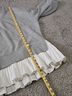 Maeve 58% Cotton 42% Polyester 100% Cotton 97% Cotton 3% Elastane Gray White Pullover Sweater Size M - photo 6