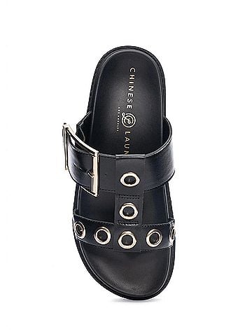 Chinese Laundry Women's Rozalia Open Toe Sandal in Black (view 2)
