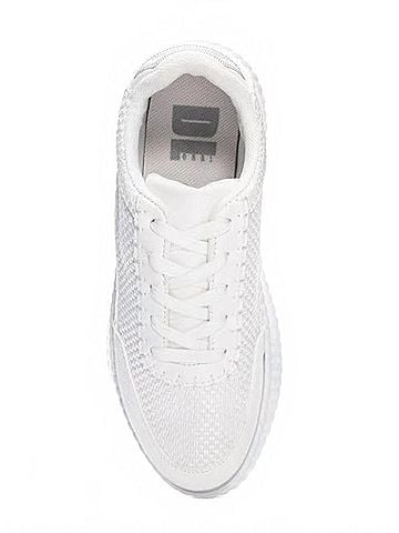Dirty Laundry Women's Spirited Mesh Sneaker in White (view 2)