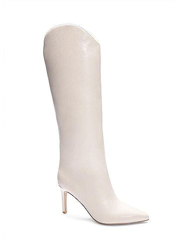 Chinese Laundry Women's Fiora Dress Boots in White (view 1)