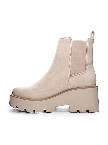 Dirty Laundry Women's Rabbit Casual Round Toe Bootie in Cream (view 2)