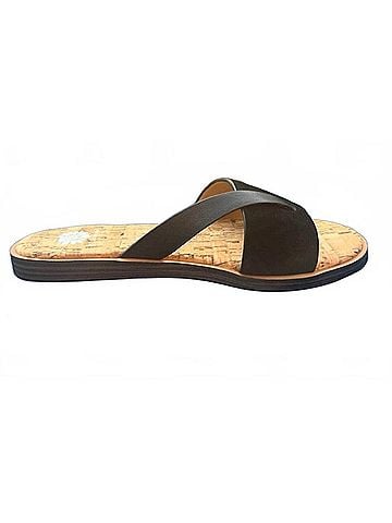 Yellow Box Women's Barann Flat Sandals in Black (view 1)
