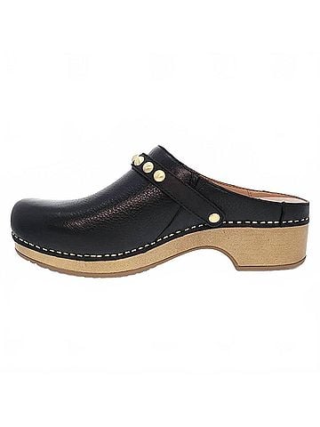 Dansko Women's Britton Tumbled Mule in Black (view 2)