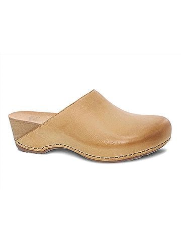 Dansko Women's Talulah Milled Burnished Mule in Tan (view 1)
