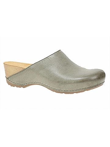 Dansko Women's Talulah Milled Burnished Mule in Ivy (view 1)