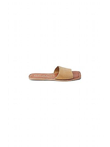 Beach By Matisse Women's Bali Slide Sandal in Gold Frost (view 1)