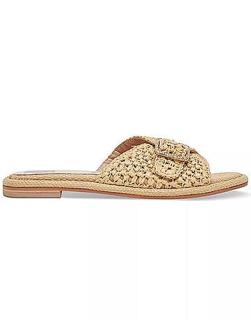 Dolce Vita Women's Alonzo Sandal in Natural Raffia (view 2)