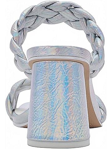 Dolce Vita Women's Paily Heel Sandal in Silver Metallic (view 2)