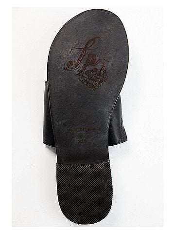 Free People Women's Saturday Sandal in Black (view 2)