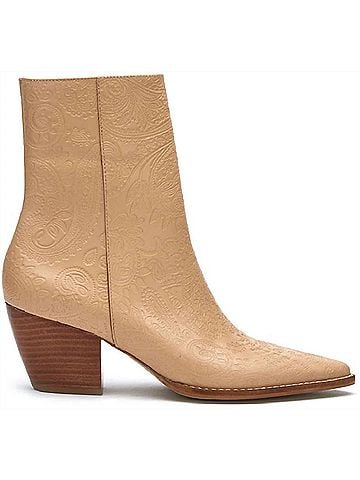 Matisse Women's Caty Bootie in Natural Paisley Leather (view 1)