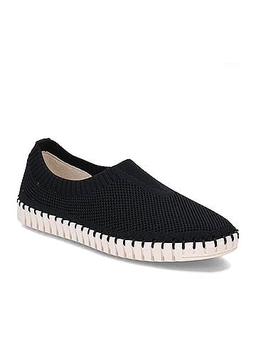 Eric Michael Women's Lucy Sneakers in Black (view 1)