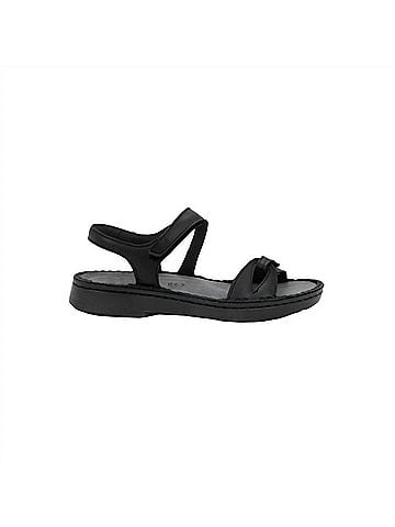 Naot Women's Evora Sandals in Jet Black Leather (view 1)
