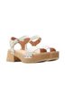 Clarks White Women's Sivanne Bay Sandal in Ivory Interest Size 9 - photo 3